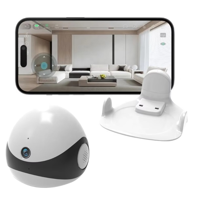 Home Security Guard - Draadloze 2K HD mobiele huisdier-begeleider robotcamera