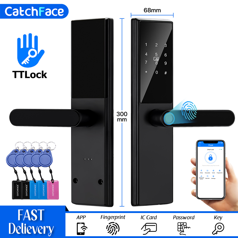 Home Security Group - Bluetooth Vingerafdruk Deurslot TTLock App Code