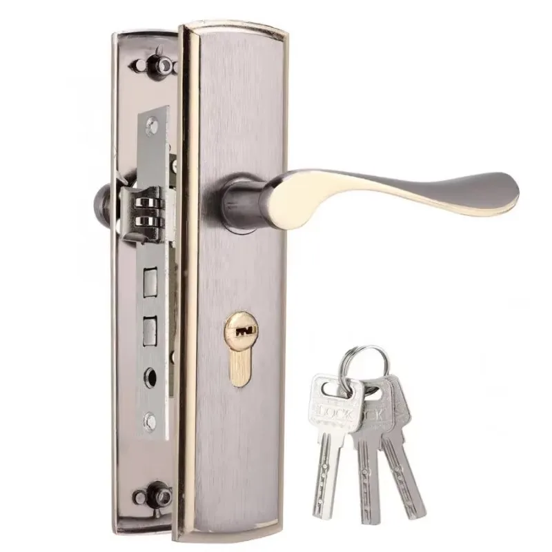 Home Security Group - Gouden Deurklink Slot Stille Huis Binnendeurslot