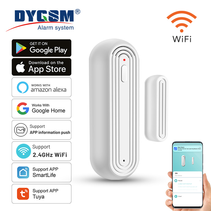 Home Security Gate - Tuya Smart Wifi Deurraam Alarmsensor Smart