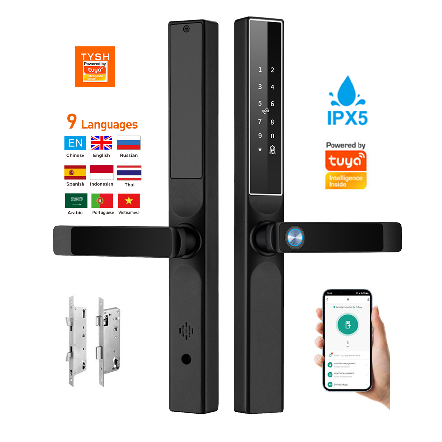 Home Security Guard - Tuya App Vingerafdruk Deurslot Code Kaart