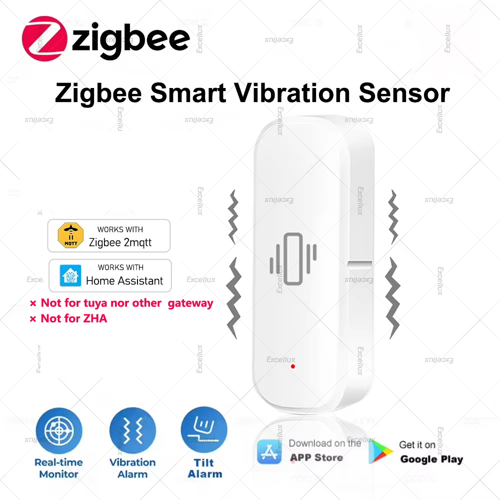 Home Security With Alarm - Zigbee Smart Trillingssensor Home Security Bescherming