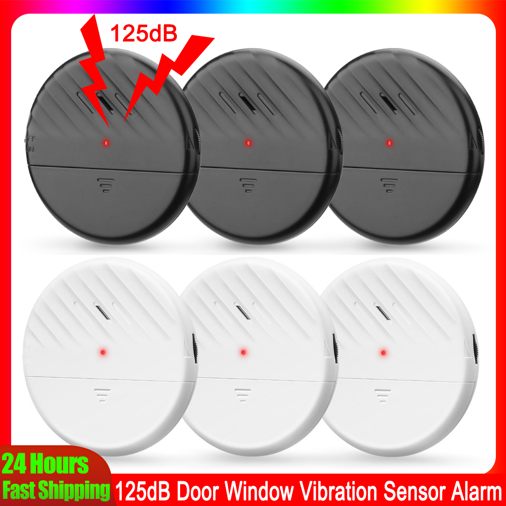 Home Security Gate - Elecpow Draadloze Deur Raam Trillingssensor Alarm