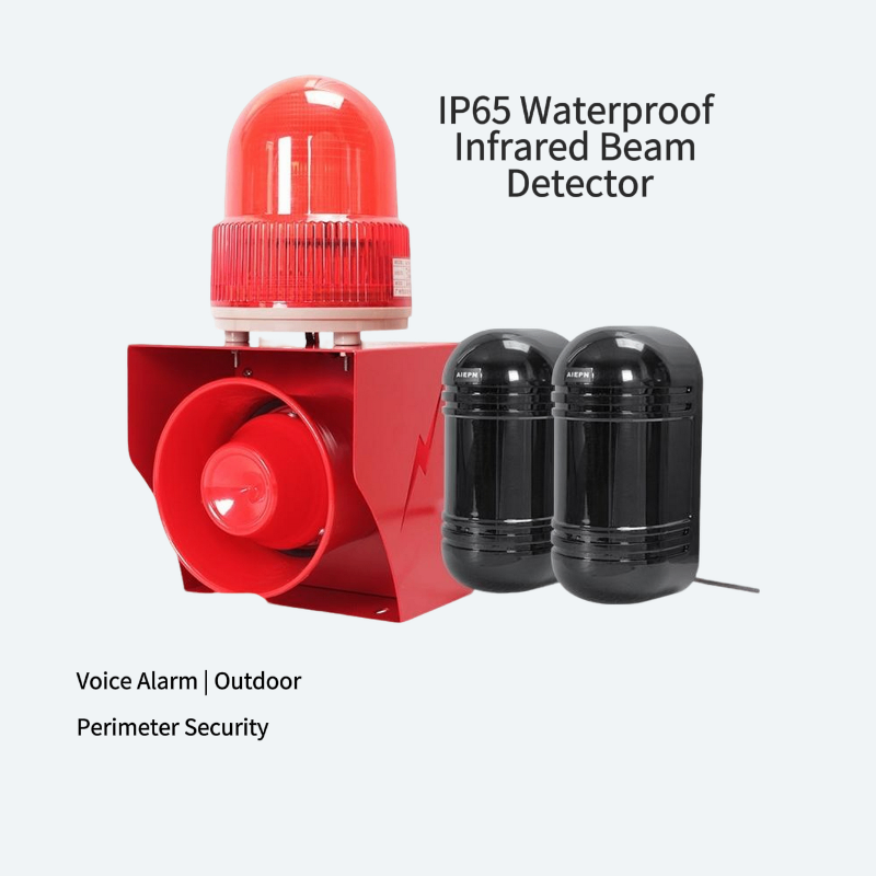 Home Security Alarm System - Infrarood hekwerk, infrarood foto-elektrisch huisalarmsysteem, LED