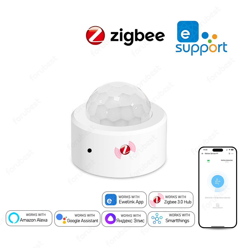 Home Security With Alarm - Zigbee 3.0 Menselijke bewegingssensor PIR Infrarooddetector