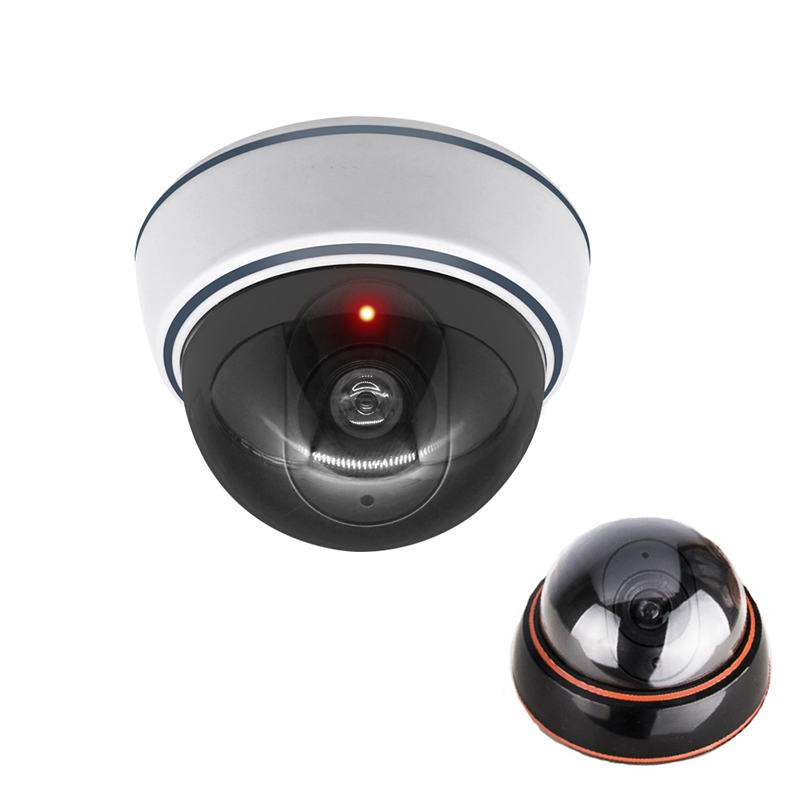 Home Security Camera Installation - Creatieve Zwart/Wit Fake Dome Camera Simulatie