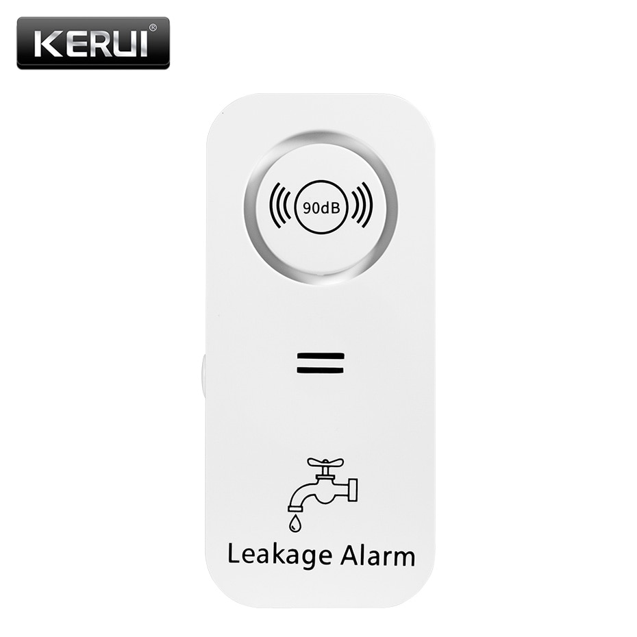 Home Security Outdoor - CORINA Draadloze Watersensor 90dB Alarm Waterlekdetector