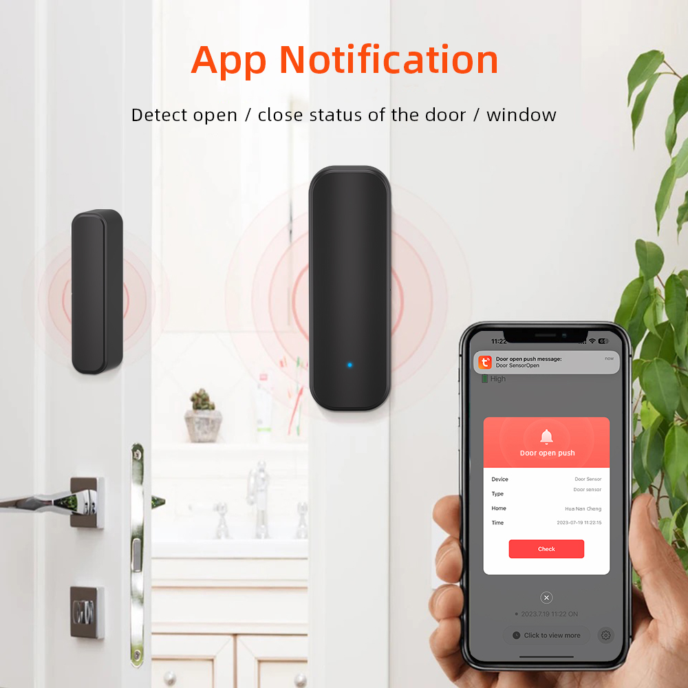 Tuya Wifi/Zigbee Deur Raam Sen - Home Security Gate recensie en prijs