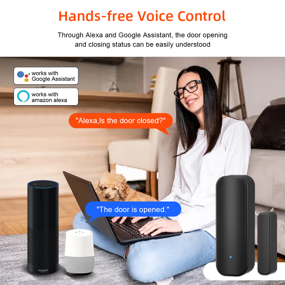 Tuya Wifi/Zigbee Deur Raam Sen - Home Security Gate recensie en prijs