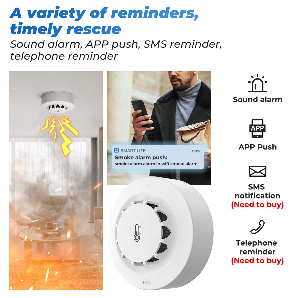 Tuya WiFi temperatuur- en voch - Home Security With Alarm recensie en prijs