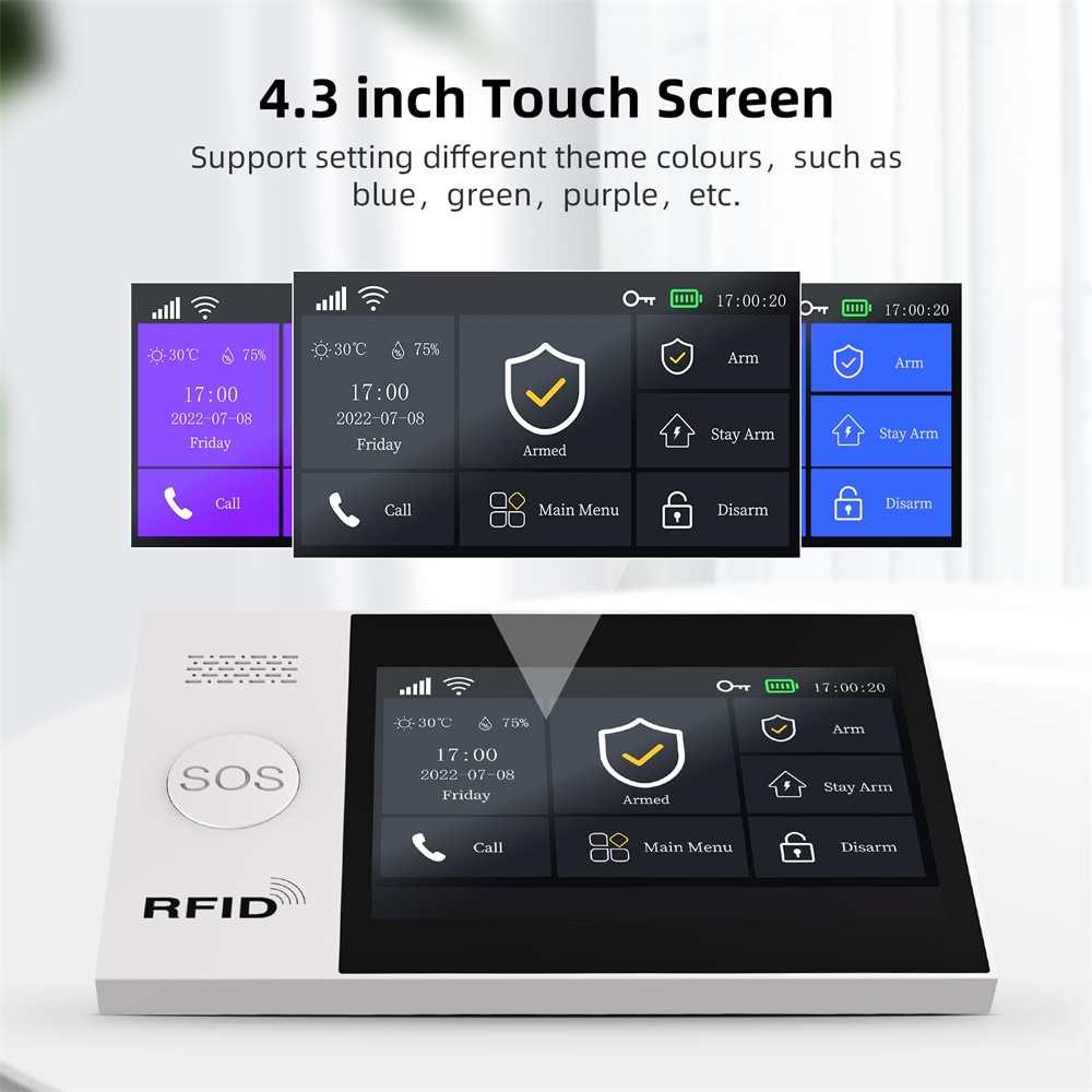 2.4G WIFI Smart GSM Alarmsyste - Home Security Guard recensie en prijs