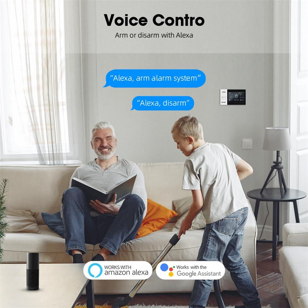 2.4G WIFI Smart GSM Alarmsyste - Home Security Guard recensie en prijs