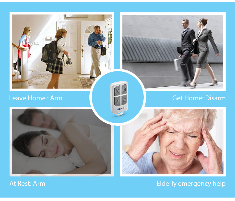 KERUI Draadloze krachtige draa - Home Security Alarm System recensie en prijs