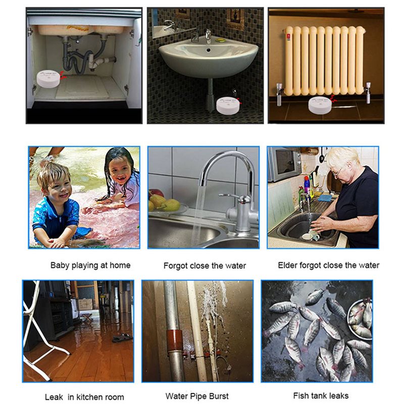 10X Wateroverloop Lekalarm Sen - Home Security Alarm System recensie en prijs