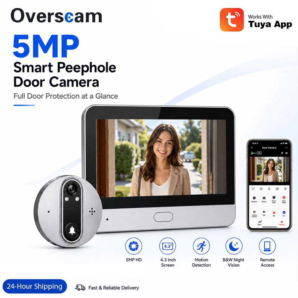 5MP Tuya Smart Life WiFi Video - Home Security Doorbell Camera recensie en prijs