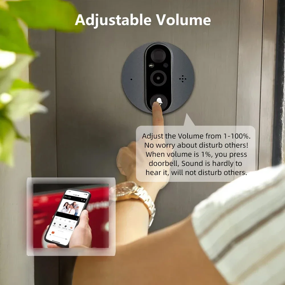 5MP Tuya Smart Life WiFi Video - Home Security Doorbell Camera recensie en prijs