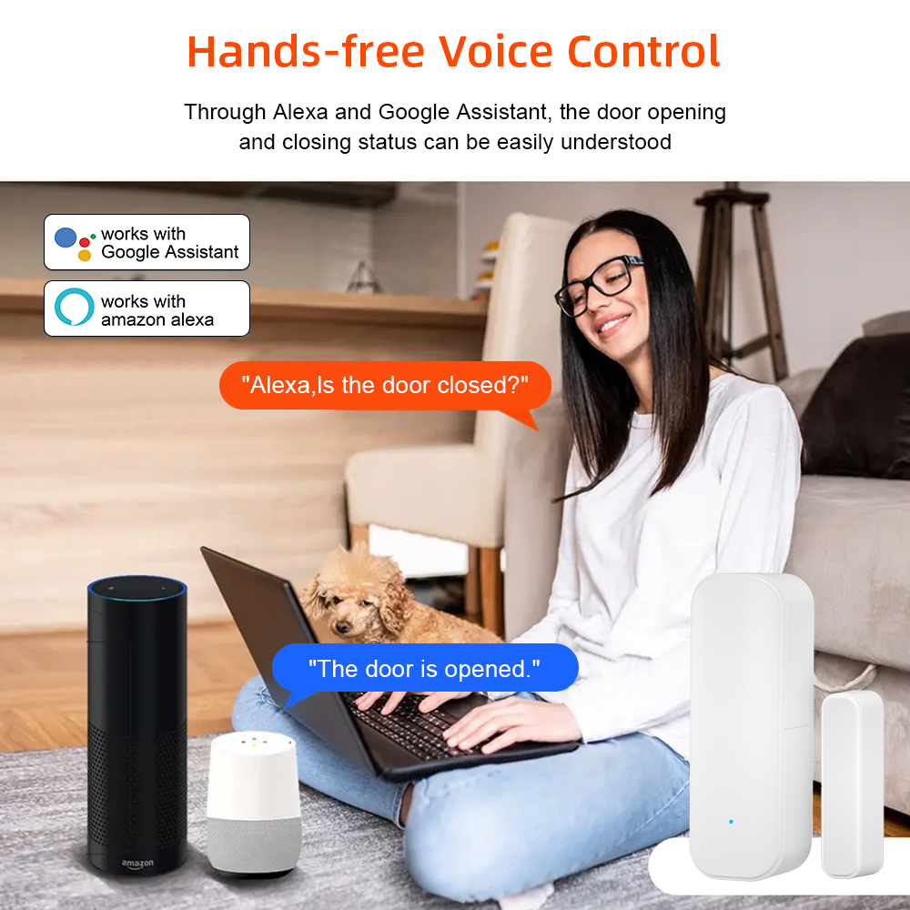 Tuya WiFi Zigbee raamdeursenso - Home Security Alarm System recensie en prijs