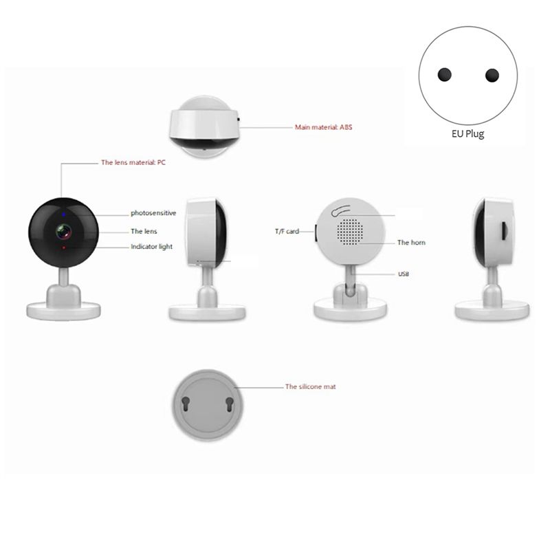 Essentiële wifi-camera voor bi - Home Security Cameras Wireless recensie en prijs