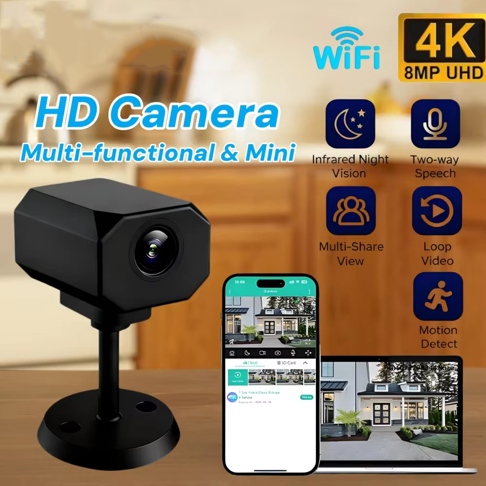4K HD WiFi-beveiligingscamera  - Home Security Usa recensie en prijs