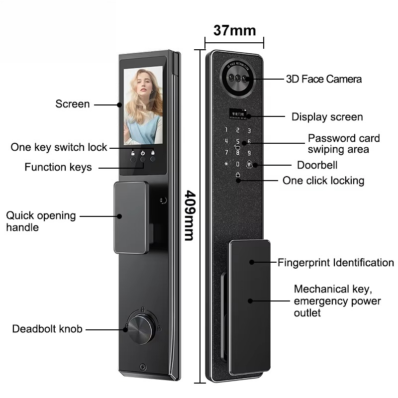 Tuya WiFi Smart Door Lock, bio - Home Security Usa recensie en prijs