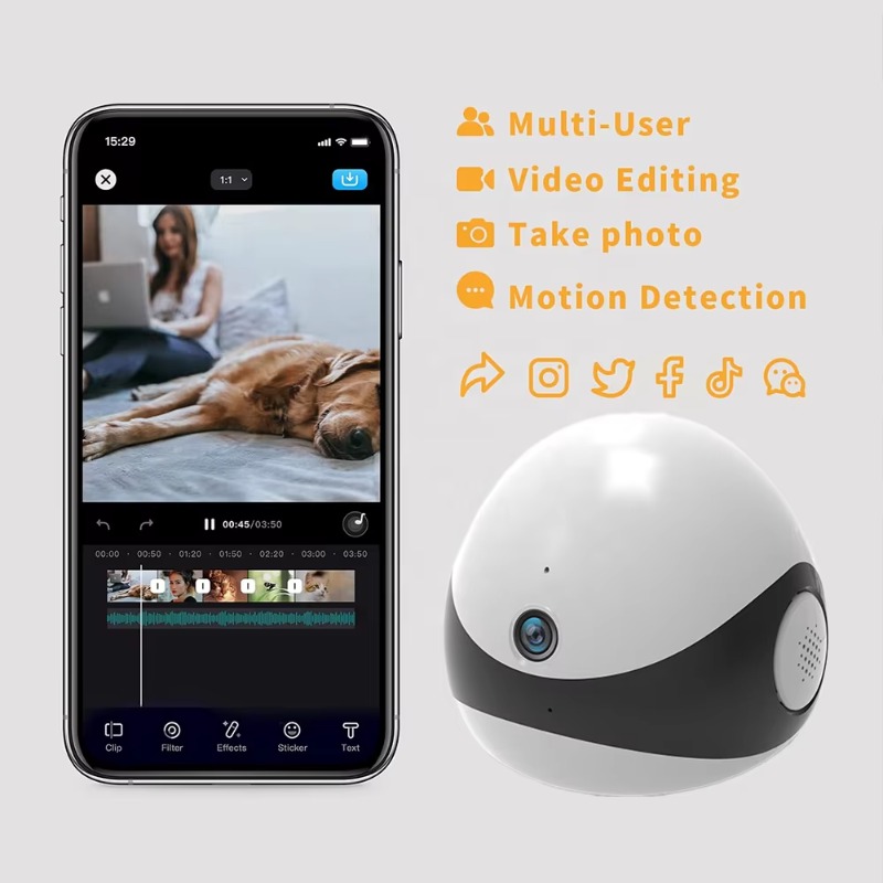 Draadloze 2K HD mobiele huisdi - Home Security Guard recensie en prijs