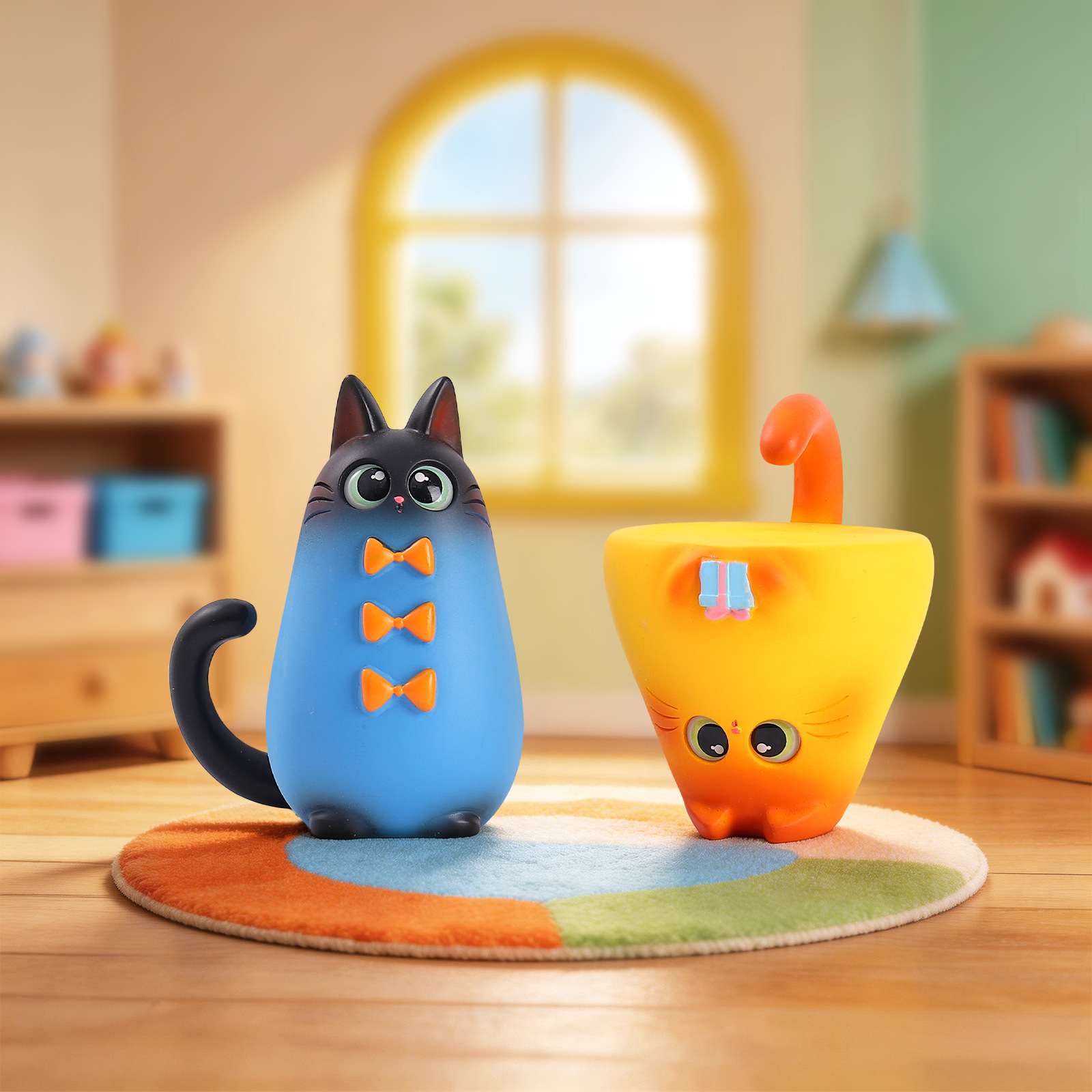 Blind Box Kat Beeldje Hars Cre - Home Security Items recensie en prijs