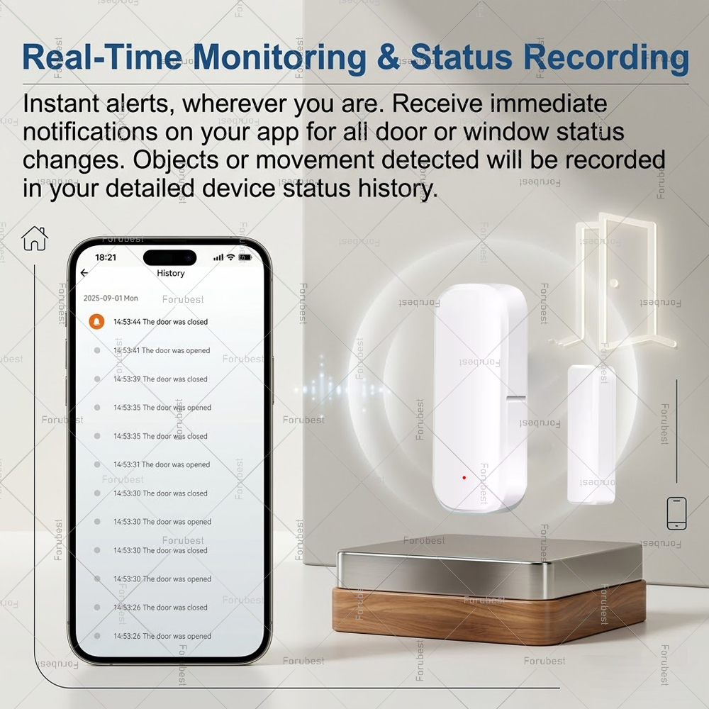 Tuya Zigbee Deur- en raamsenso - Home Security Gate recensie en prijs