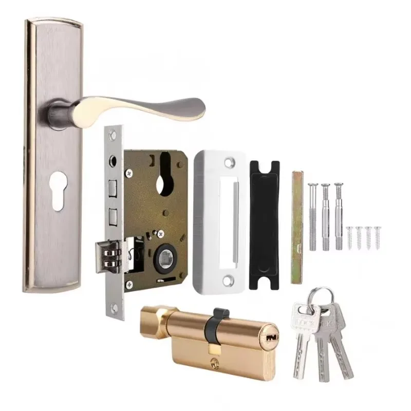 Gouden Deurklink Slot Stille H - Home Security Group recensie en prijs