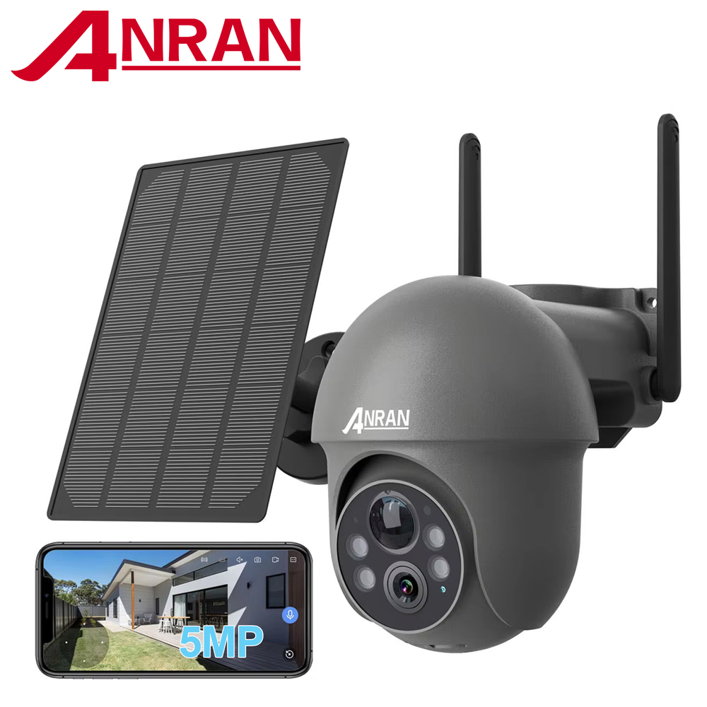 ANRAN 2K WiFi-camera 3/5MP zon - Home Security Cameras Wireless recensie en prijs