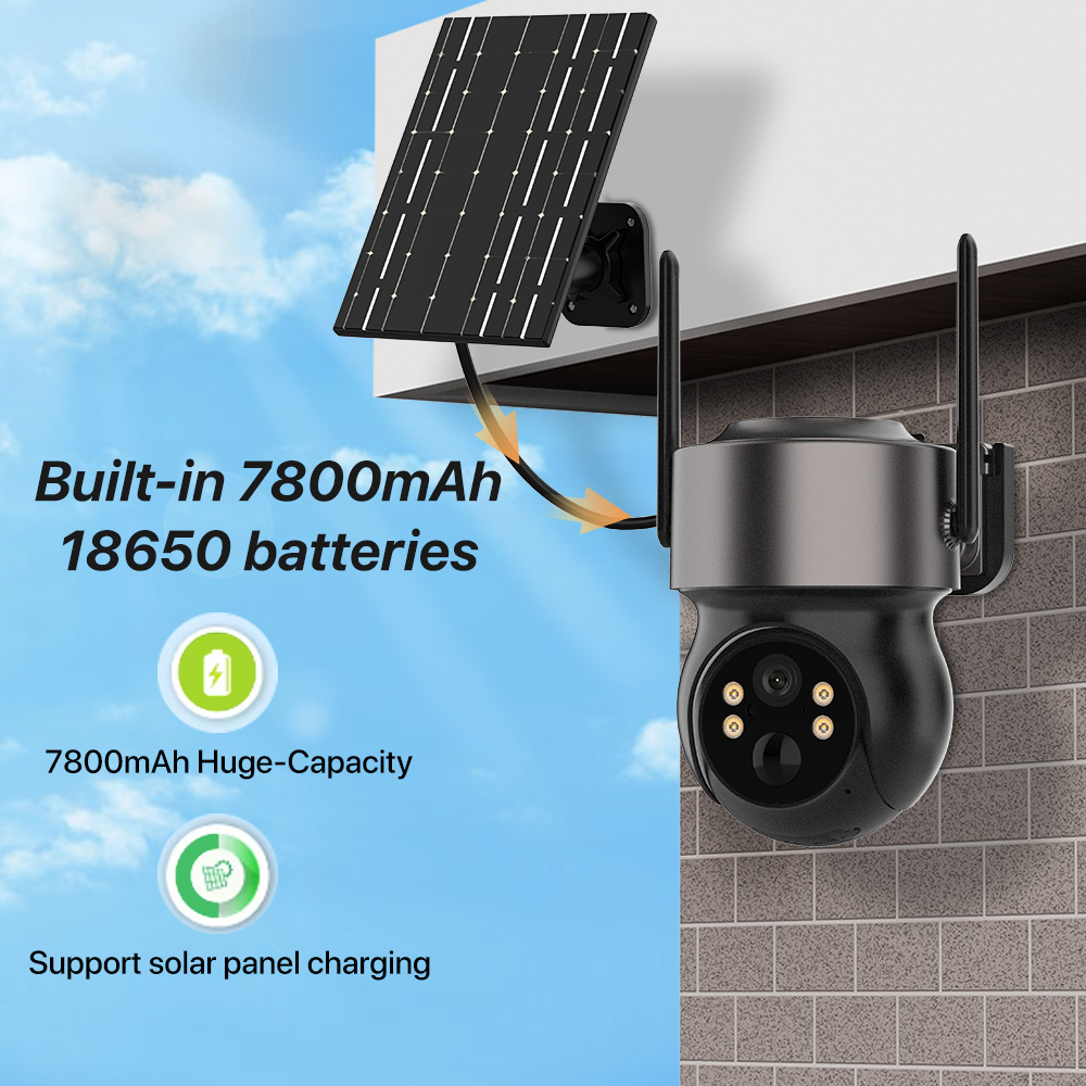 4MP 4G SIM Zonne-energie op ba - Home Security Cameras Wireless recensie en prijs