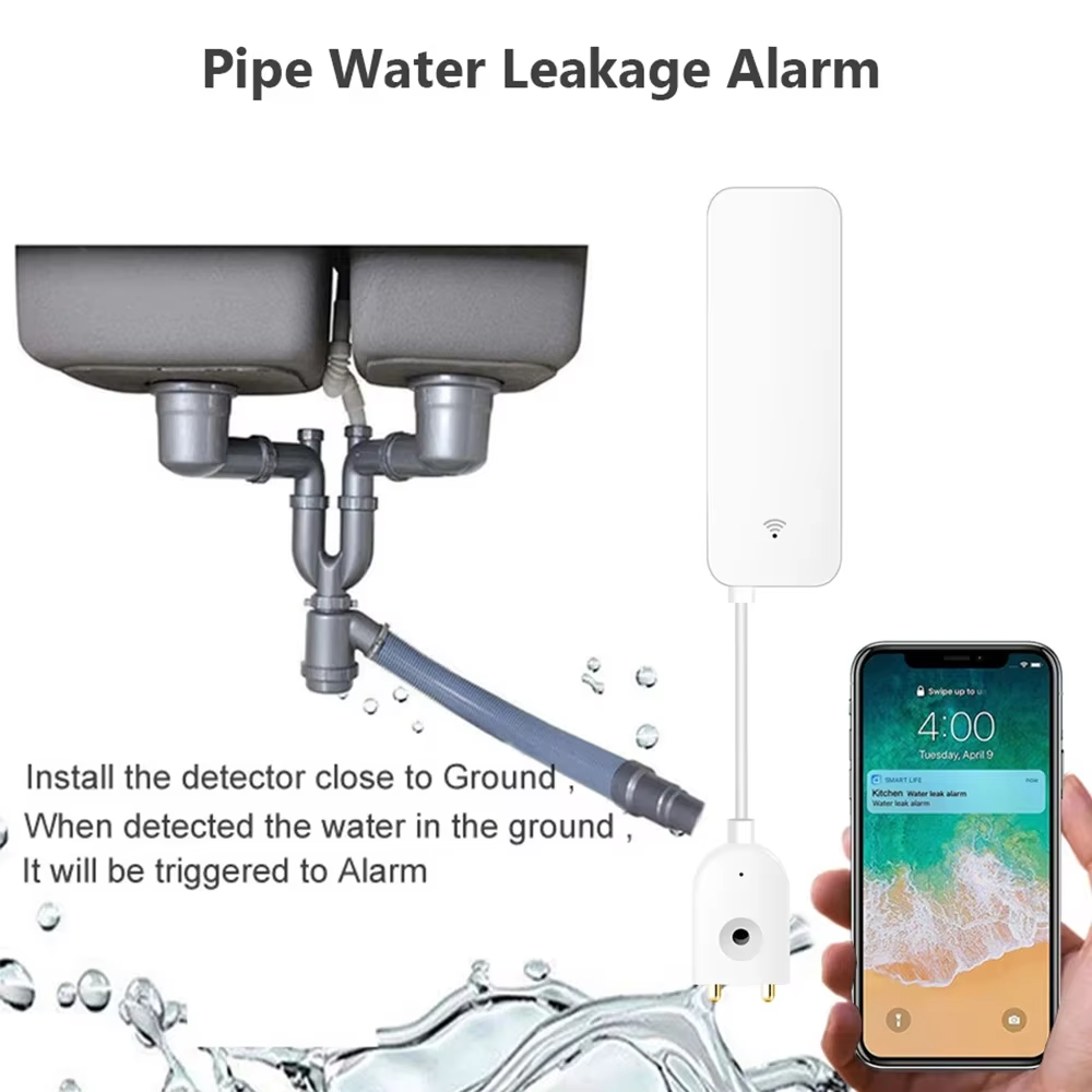 ZigBee WiFi Waterleksensor Ove - Home Security With Alarm recensie en prijs