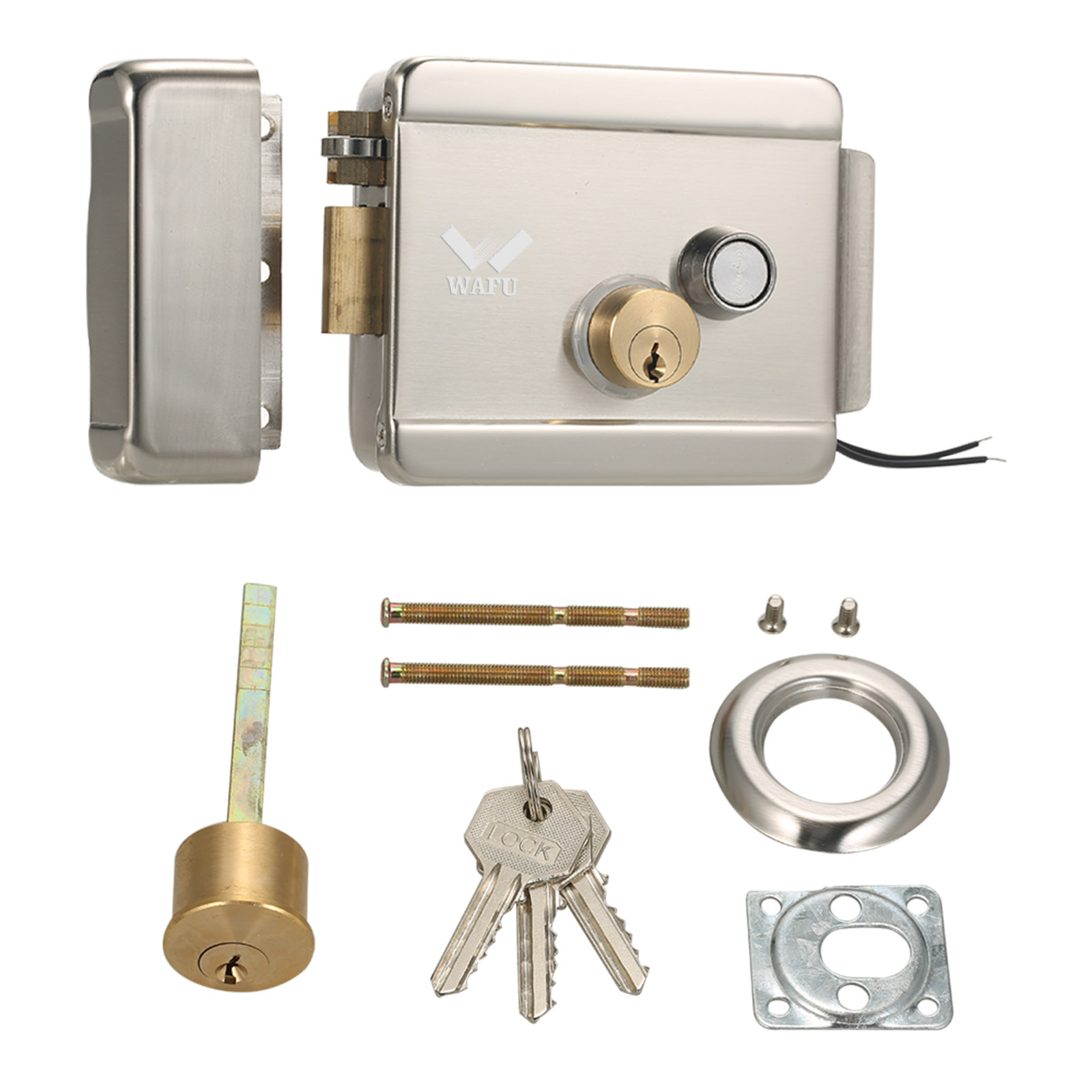WAFU Slim elektrisch poortdeur - Home Security Gate recensie en prijs
