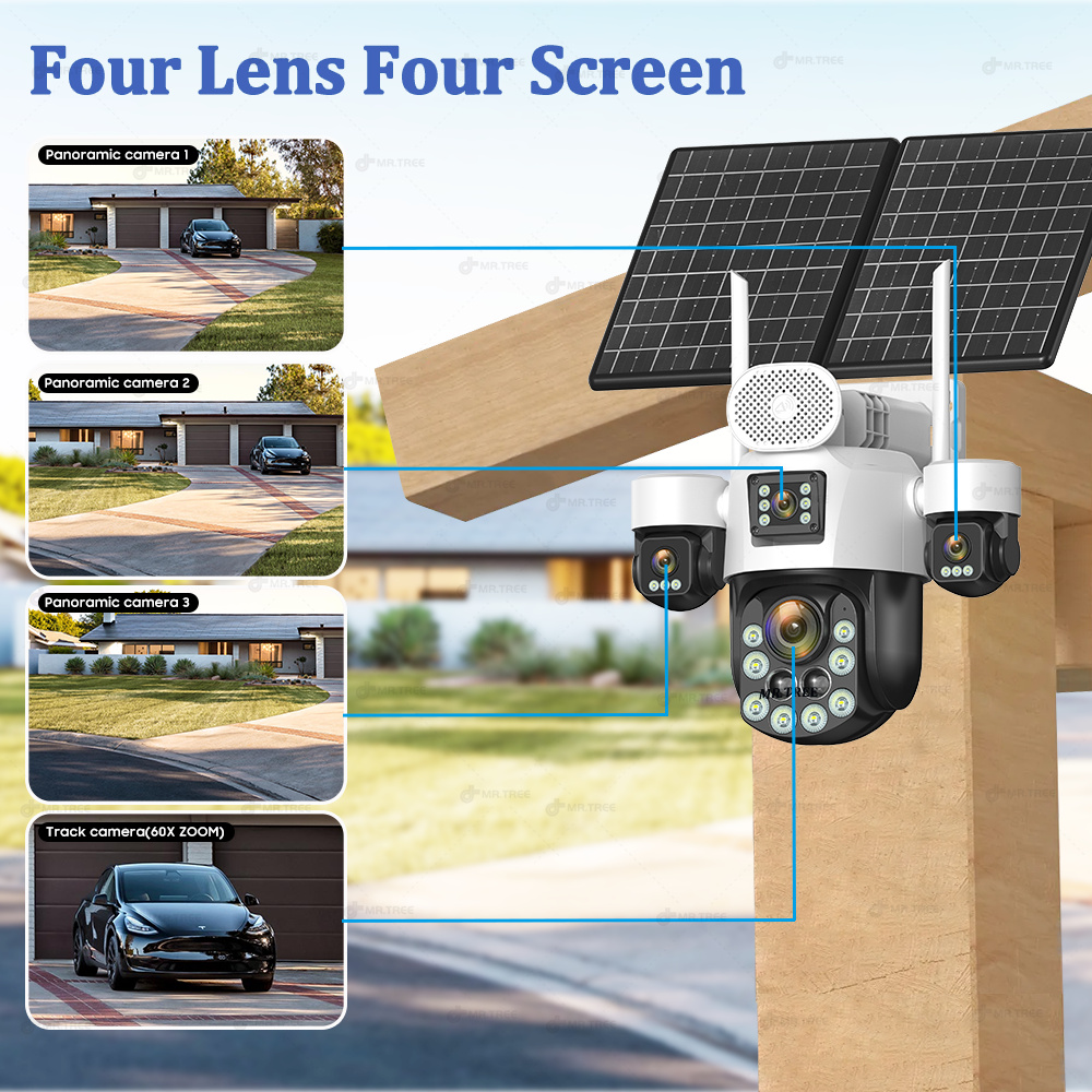 AOV Vier Lens Outdoor Surveill - Home Security Guard recensie en prijs