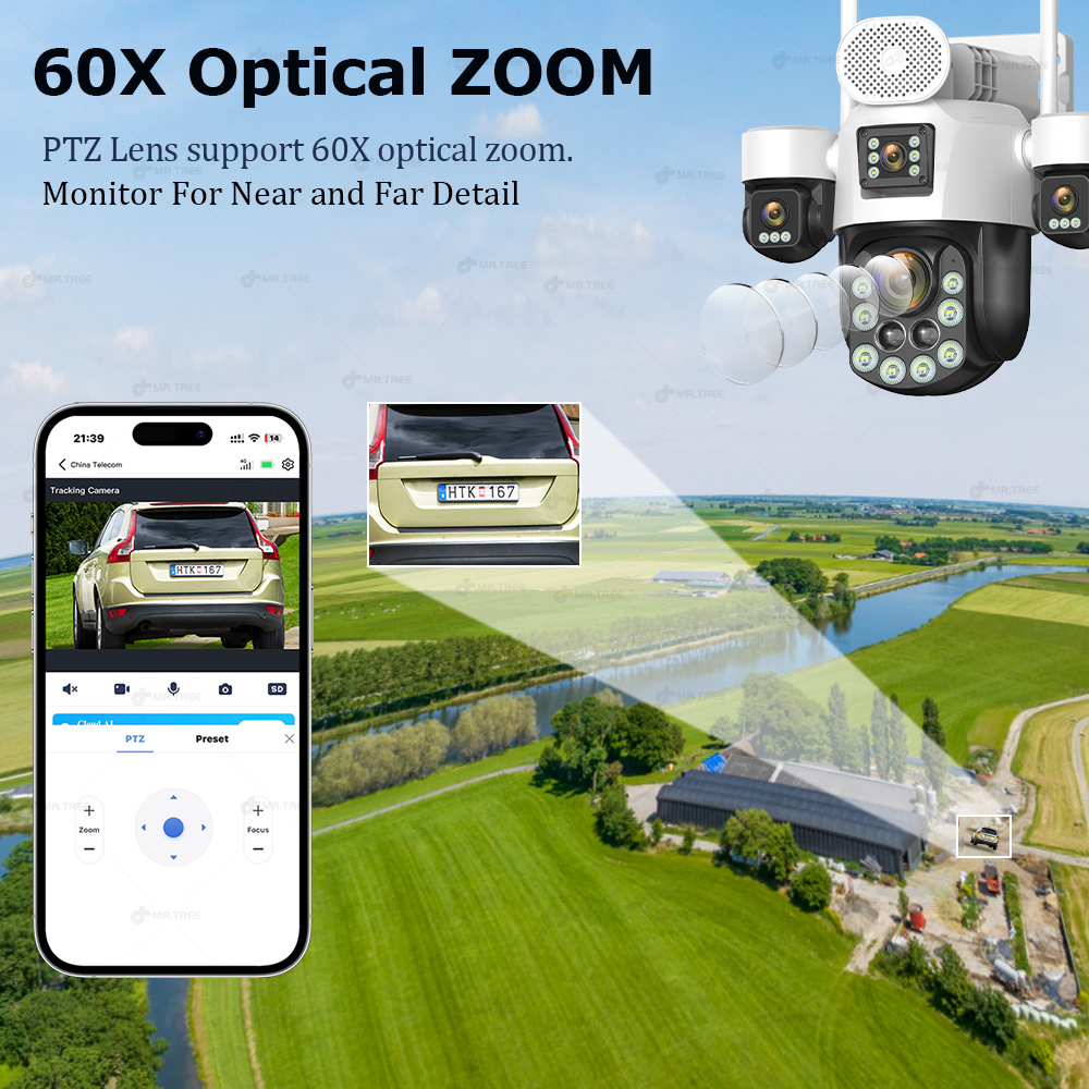 AOV Vier Lens Outdoor Surveill - Home Security Guard recensie en prijs