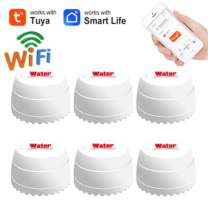 Tuya WiFi Waterlekkage Sensor  - Home Security Alarm System recensie en prijs