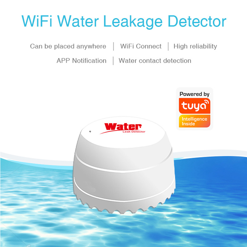 Tuya WiFi Waterlekkage Sensor  - Home Security Alarm System recensie en prijs
