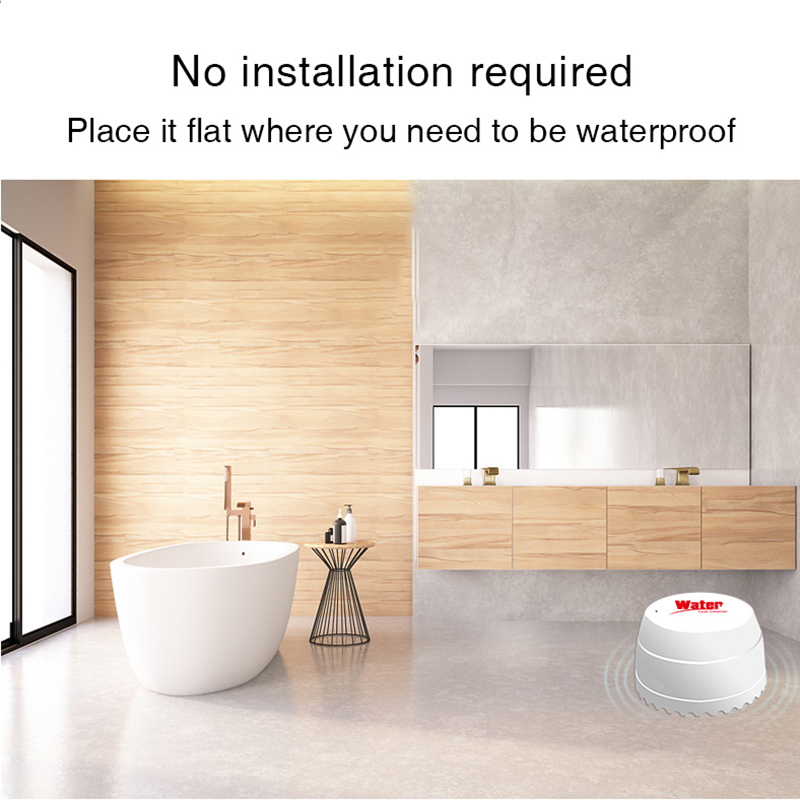 Tuya WiFi Waterlekkage Sensor  - Home Security Alarm System recensie en prijs
