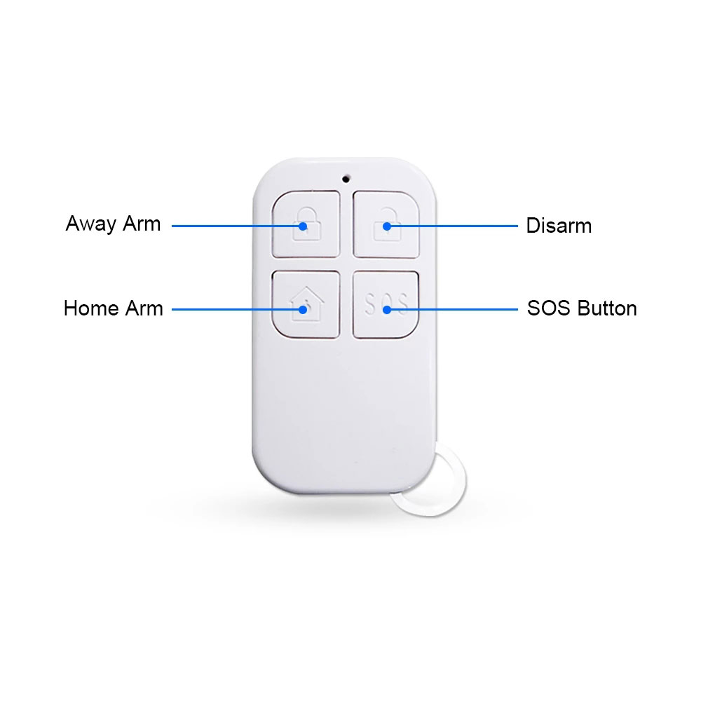 433MHz Draadloze Afstandsbedie - Home Security Alarm System recensie en prijs