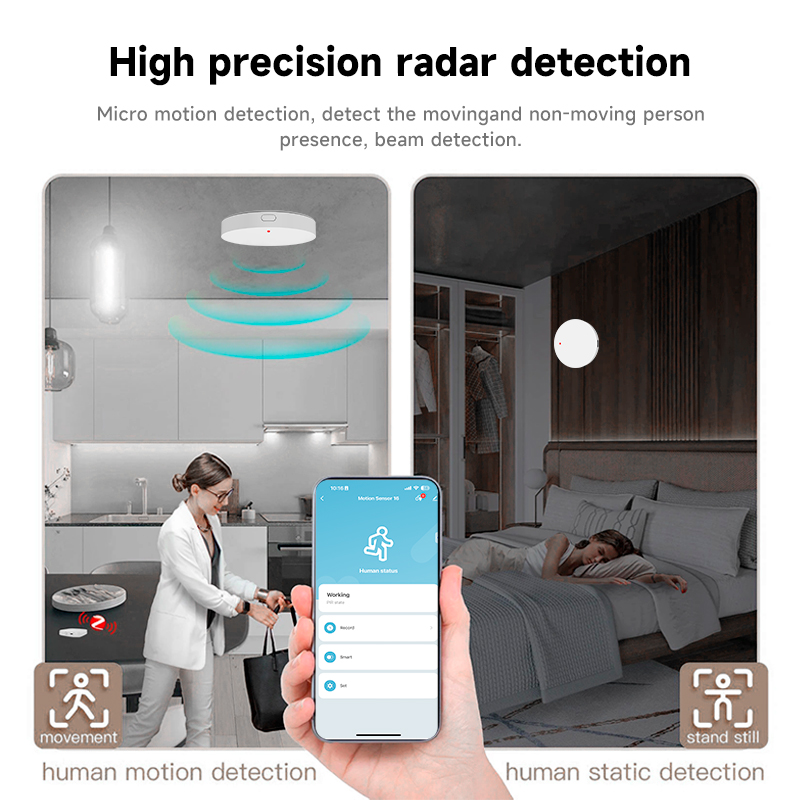 Tuya Zigbee 3.0 24GHz MmWave M - Home Security With Alarm recensie en prijs
