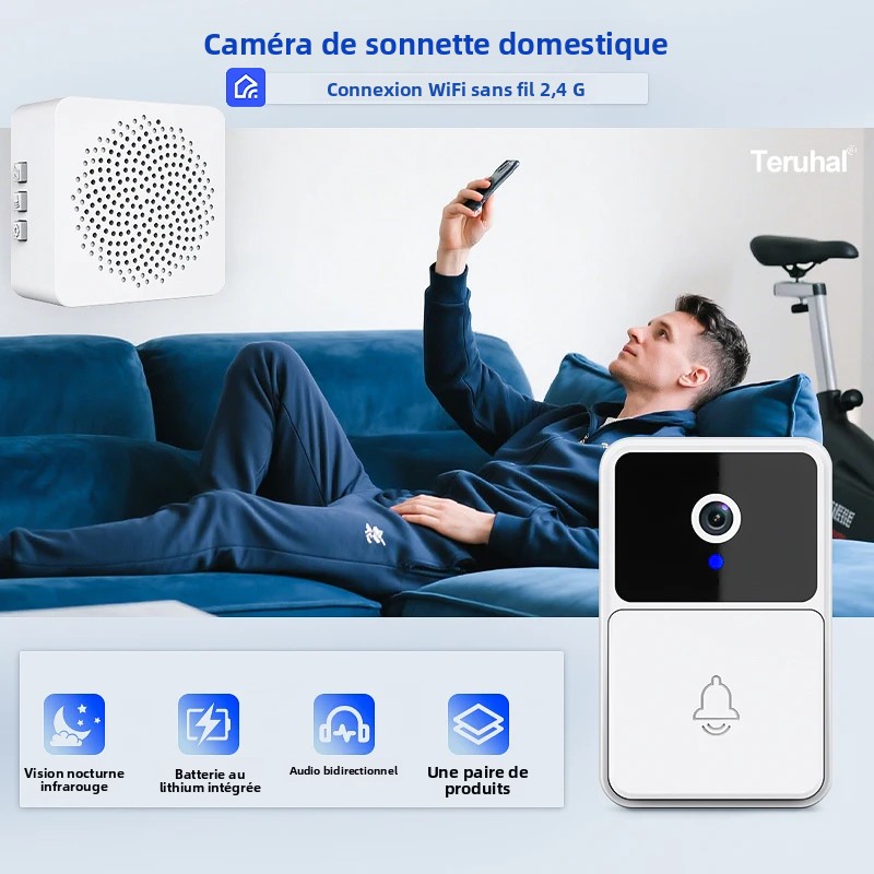 Draadloze deurbel Video Low Po - Home Security Doorbell Camera recensie en prijs