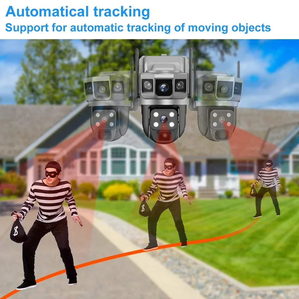 V380 4K 3 Schermen 4G Camera Z - Home Security Camera Installation recensie en prijs