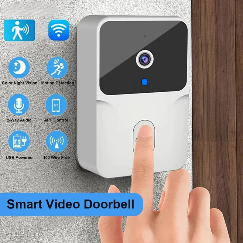 Smart Home WiFi-videodeurbel D - Home Security Camera Installation recensie en prijs