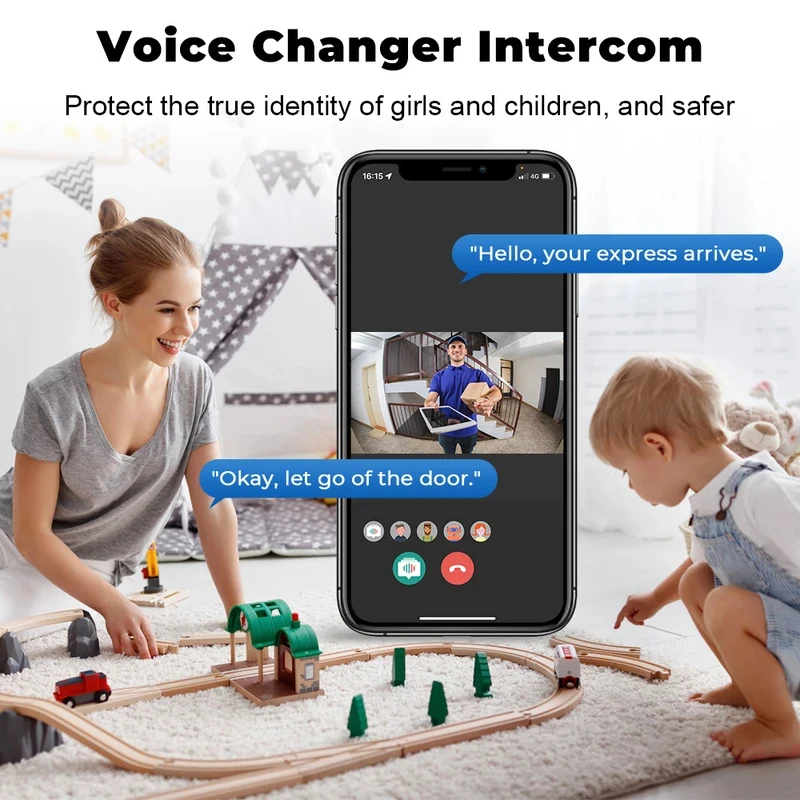 Smart Home WiFi-videodeurbel D - Home Security Camera Installation recensie en prijs