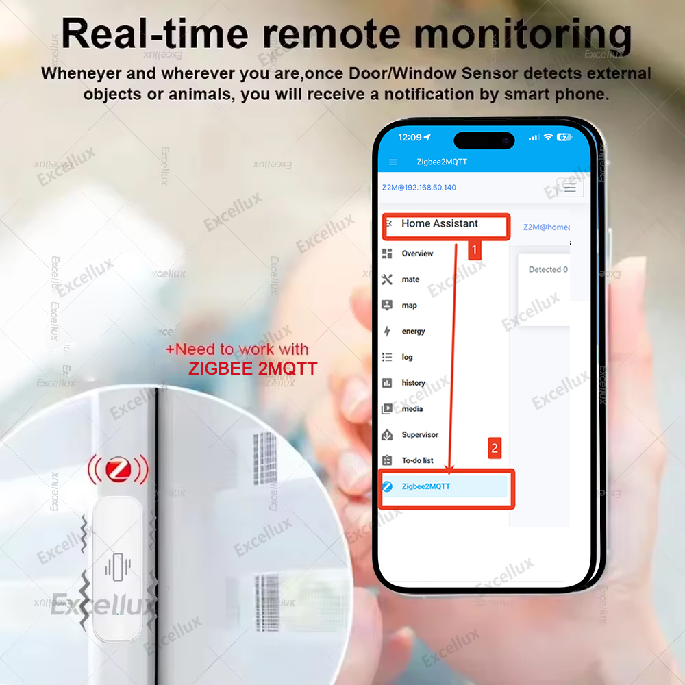 Zigbee Smart Trillingssensor H - Home Security With Alarm recensie en prijs