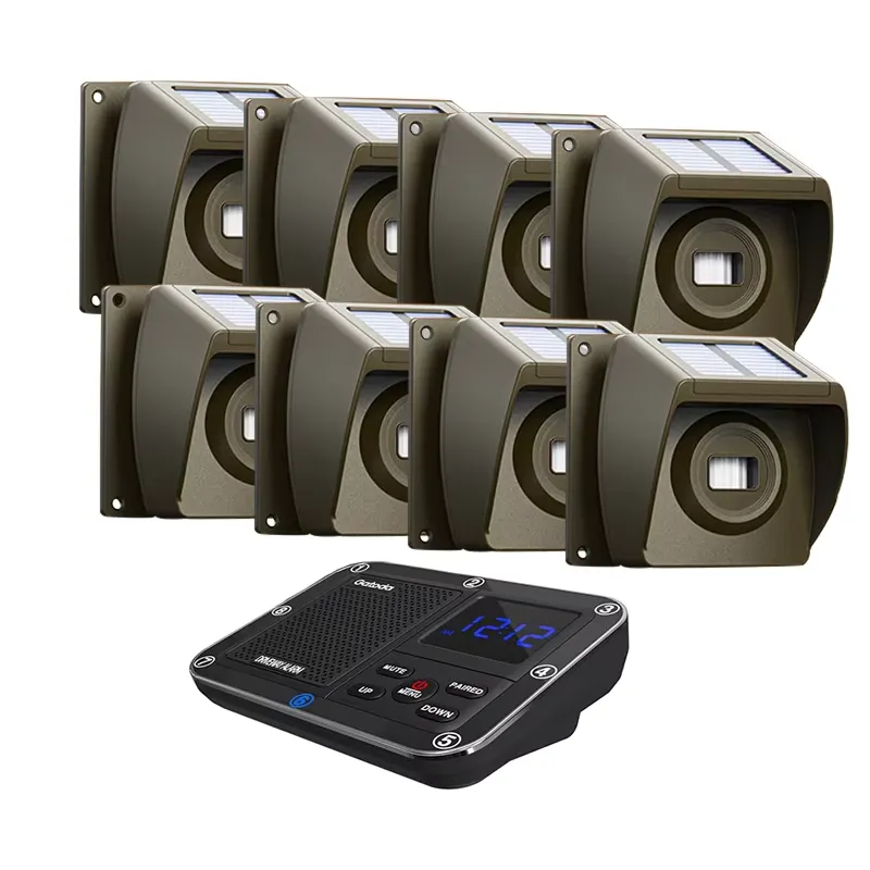 Draadloos opritalarmsysteem op - Home Security With Alarm recensie en prijs