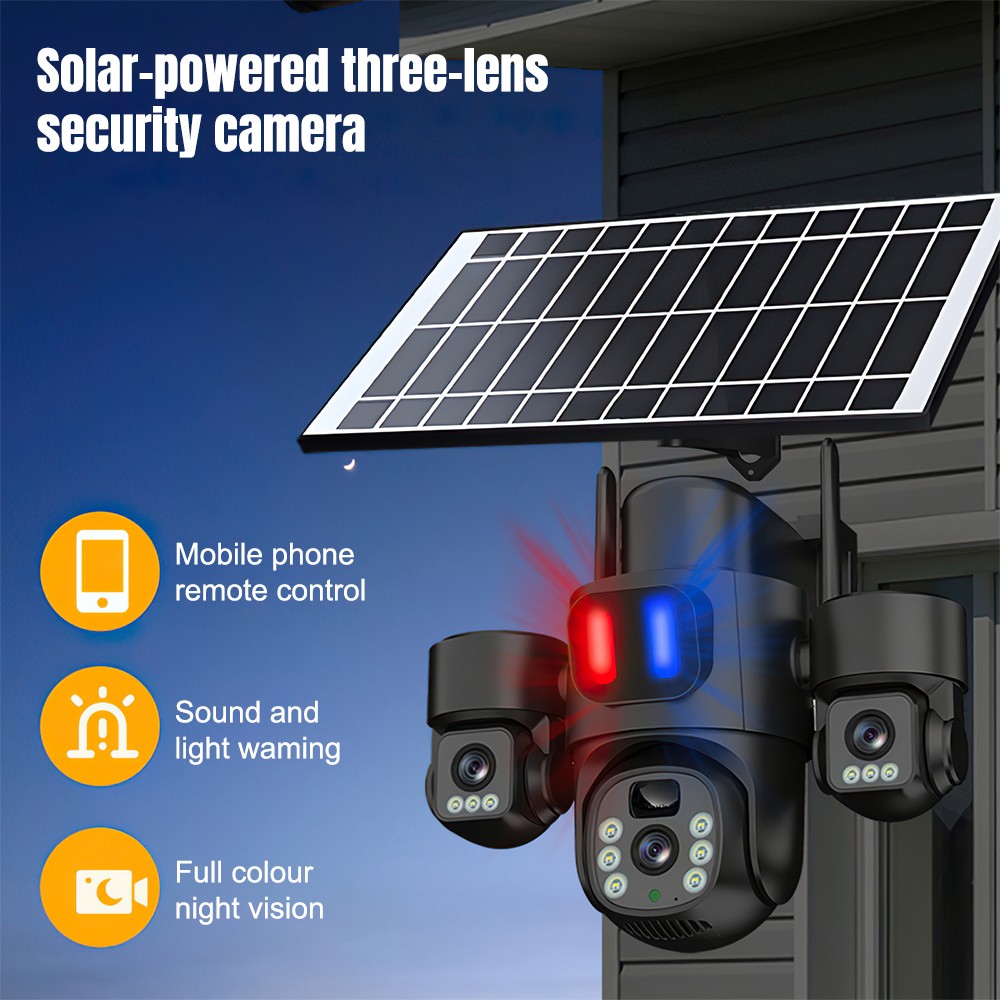 Solar WiFi PTZ-camera Buiten D - Home Security Cameras Wireless recensie en prijs