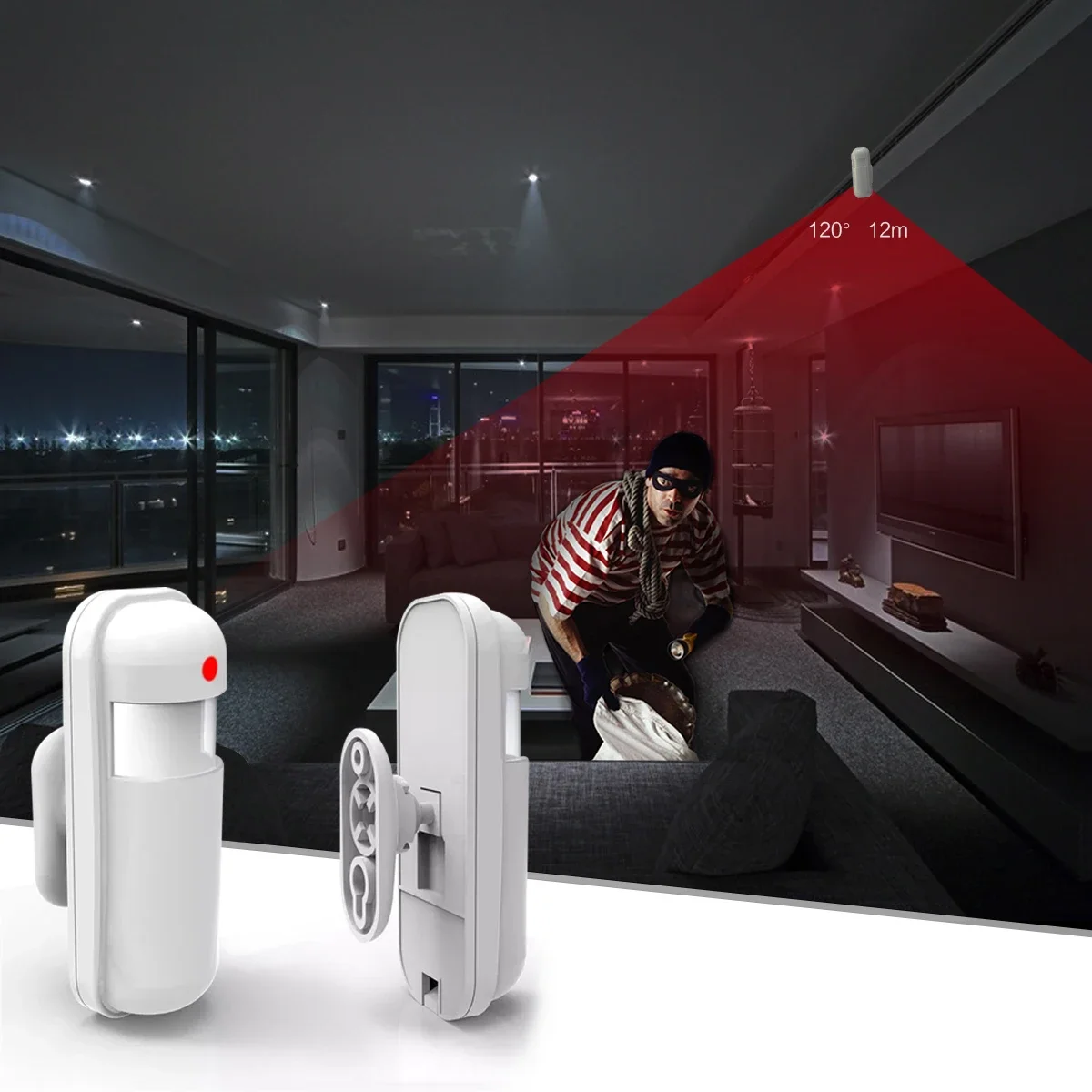 433 MHz Bewegingssensor Draadl - Home Security Alarm System recensie en prijs