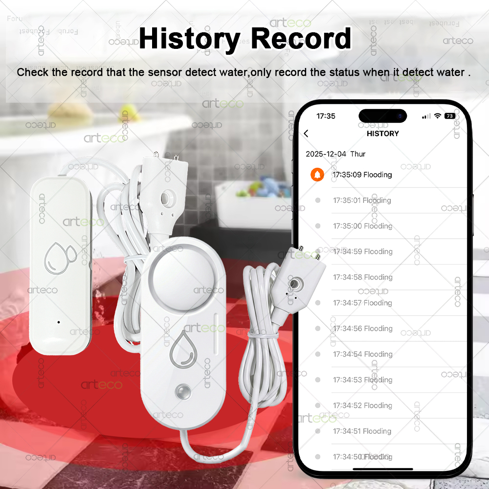 Zigbee Waterlekkagesensor Over - Home Security With Alarm recensie en prijs