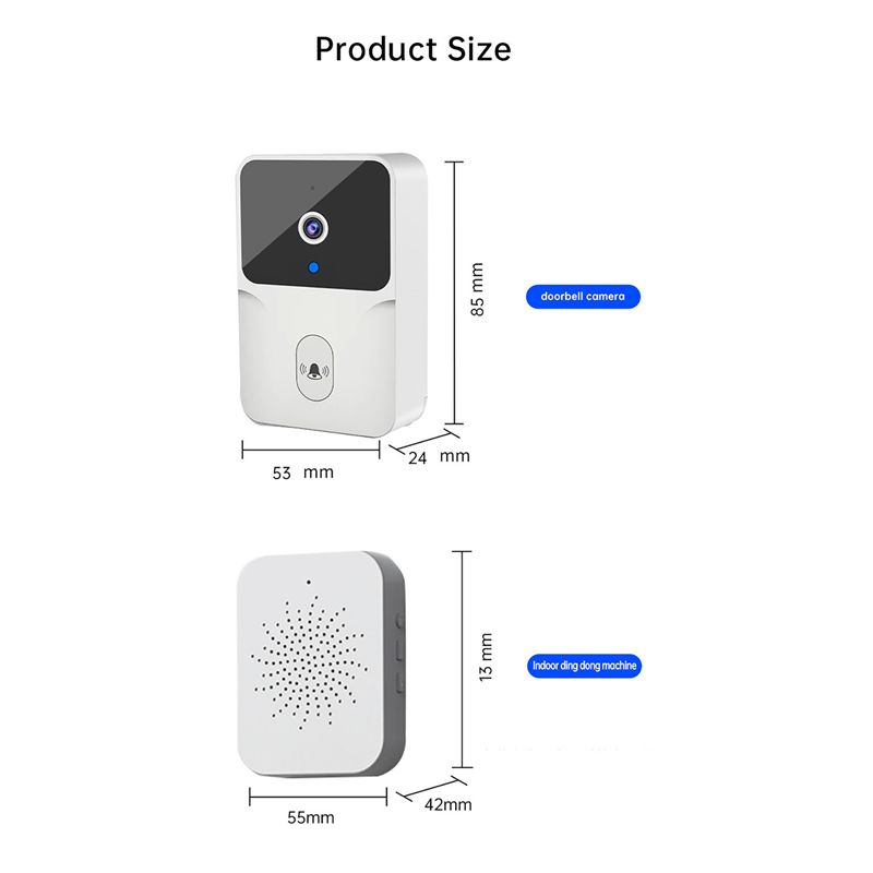 ABKW-Tuya Wifi Deurbel Video D - Home Security Doorbell Camera recensie en prijs