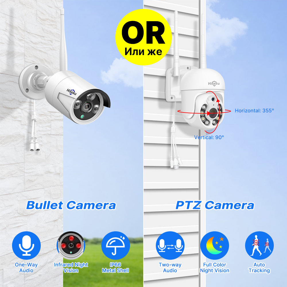 Hiseeu 5MP WiFi CCTV Camera Be - Home Security Cameras Wireless recensie en prijs